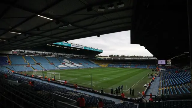 General view inside Elland Road