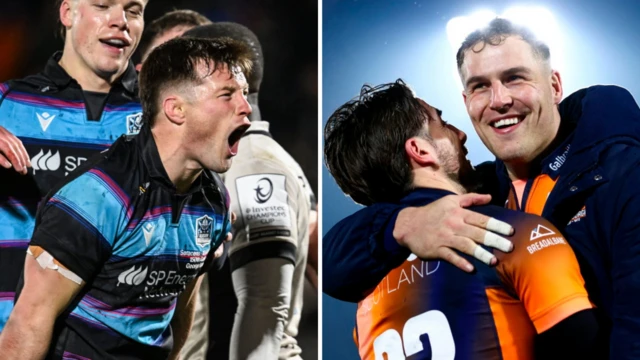 George Horne and Duhan ver der Merwe