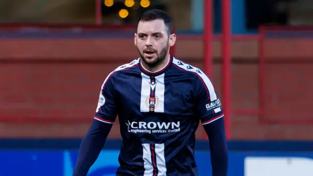 Dundee midfielder Drey Wright