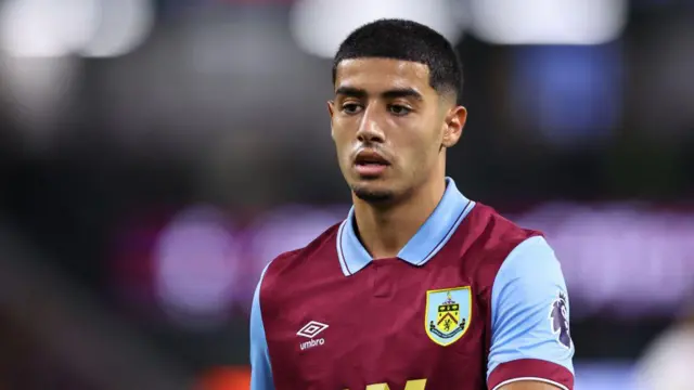 Anass Zaroury of Burnley