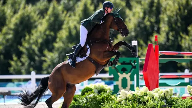 Daniel Coyle and Legacy during Tuesday's Olympic final