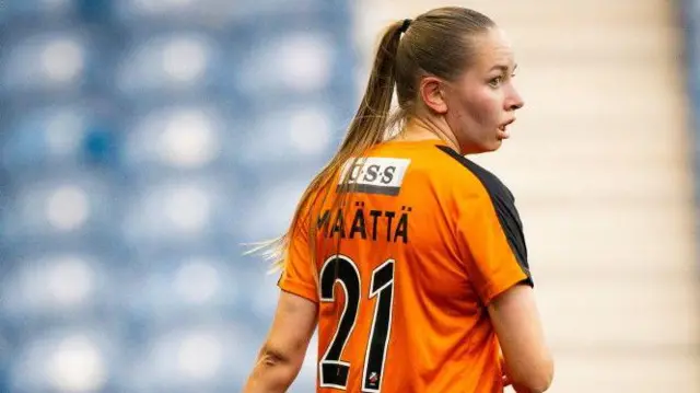 Sofia Maatta has already set up six goals for Glasgow City this season
