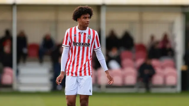 Stoke City defender Jaden Dixon.