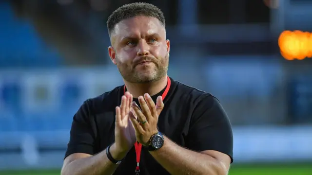 Larne manager Nathan Rooney