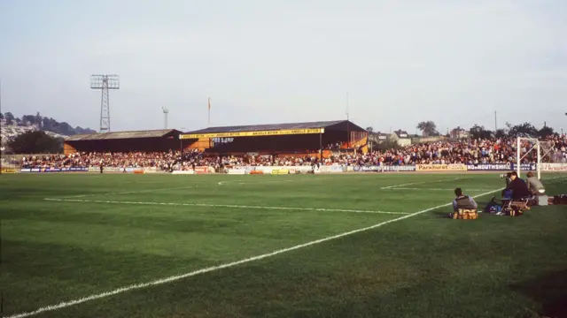 Newport County's former home Somerton Park