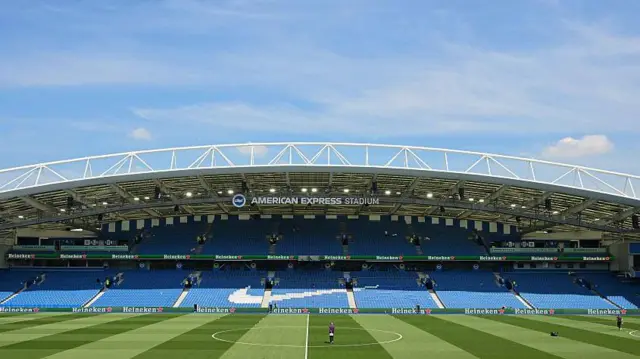 General view of Brighton's American Express Community Stadium