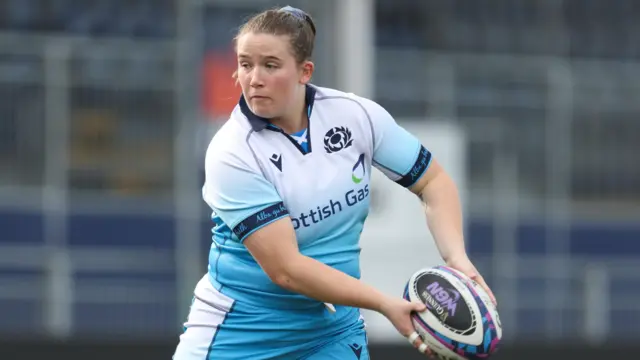 Anne Young during a Scotland Women's team run at The Hive Stadium,