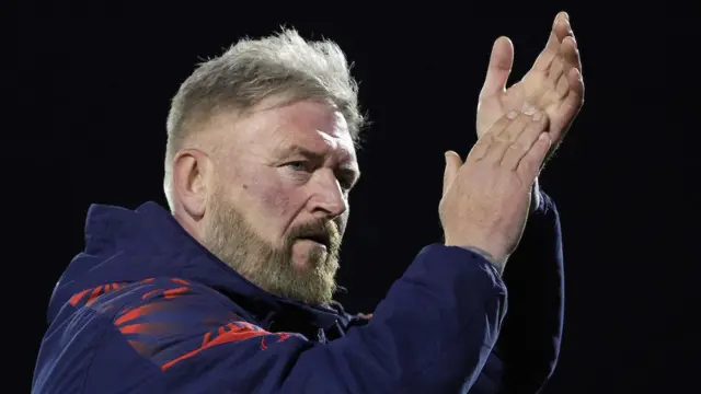 Portadown manager Niall Currie