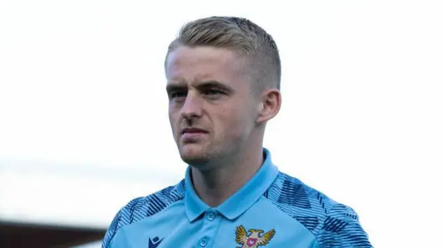 St Johnstone's Cammy MacPherson during a cinch Premiership match between Ross County and St Johnstone at the Global Energy Stadium, on May 24, 2023, in Dingwall, Scotland.  (Photo by Ross Parker / SNS Group)