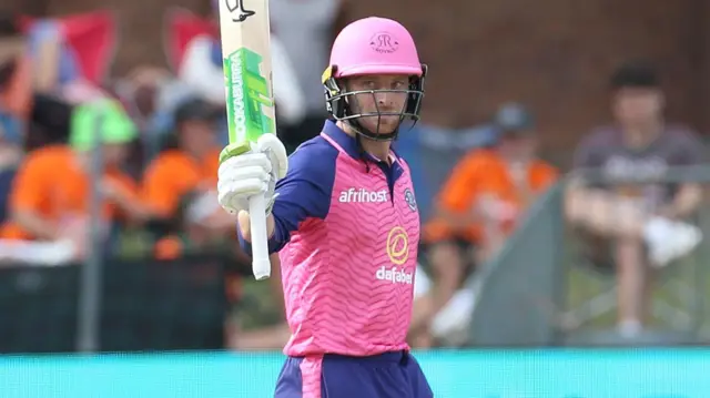 Jos Buttler playing for Paarl Royals
