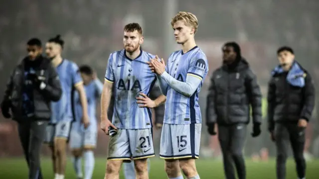 Tottenham players