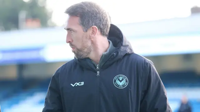 Newport County manager Christian Fuchs' at Gillingham on Saturday.