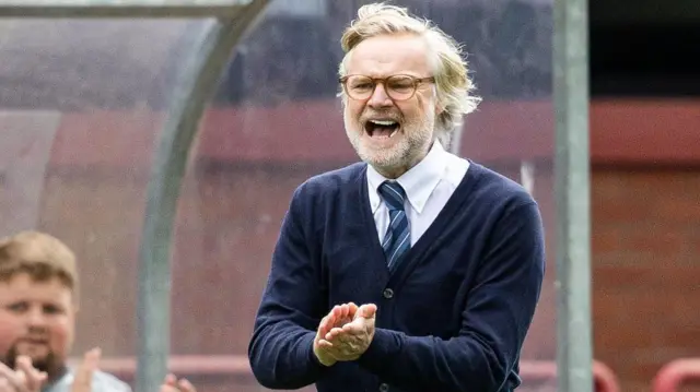 Dundee manager Steven Pressley
