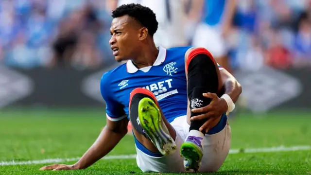 Rangers winger Oscar Cortes