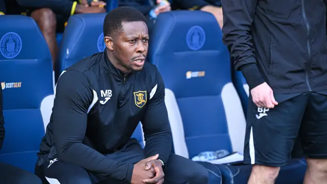 Livingston manager Marvin Bartley