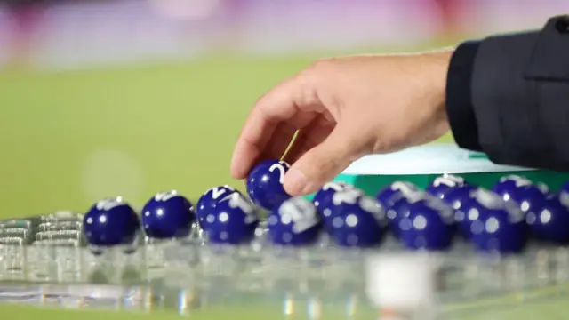 Carabao Cup fourth round draw balls