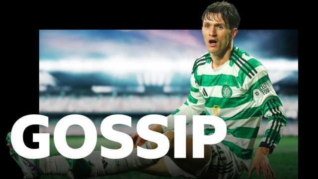 Celtic forward Johnny Kenny