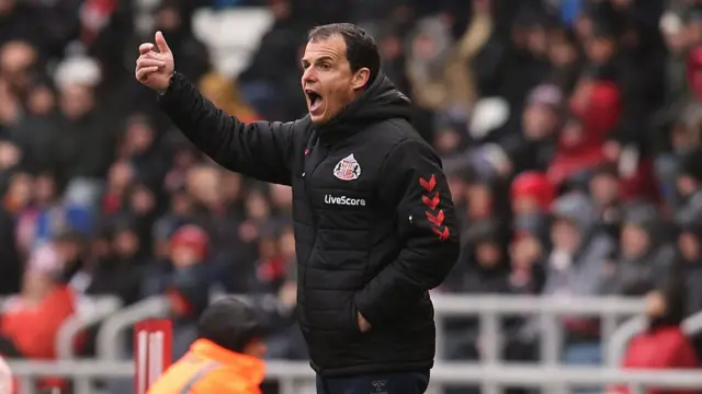 Regis le Bris shouts from touchline
