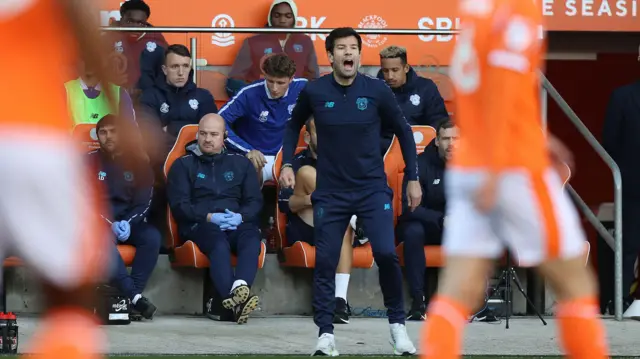 Manager Brian Barry-Murphy of Cardiff