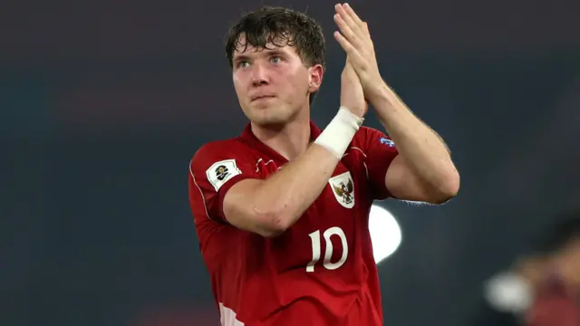Ole Romeny claps the fans after scoring the only goal of the game in Indonesia's 1-0 win over China in a World Cup qualifier