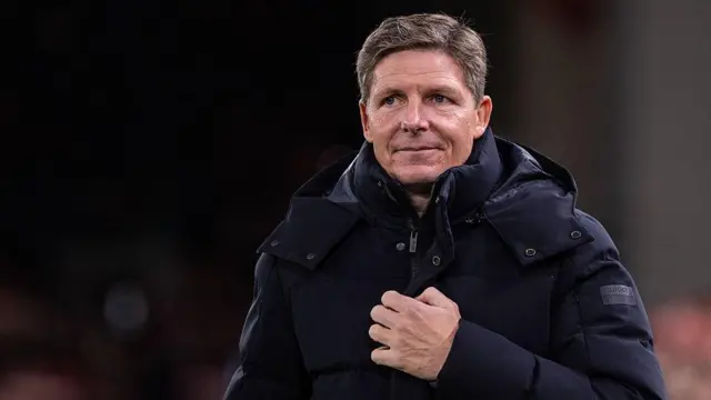 Oliver Glasner of Crystal Palace looks on during a Carabao Cup match