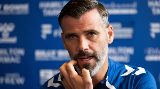 Kilmarnock manager Stuart Kettlewell