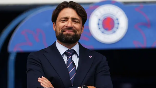 Russell Martin is unveiled as the new Head Coach of Rangers Football Club at Ibrox Stadium, on June 05, 2025