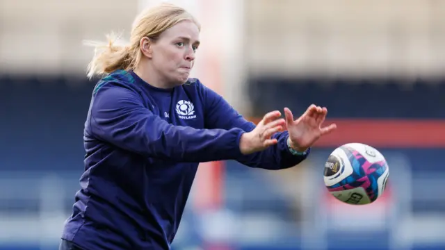 Sarah Bonar last featured for Scotland in the Women's Six Nations in March