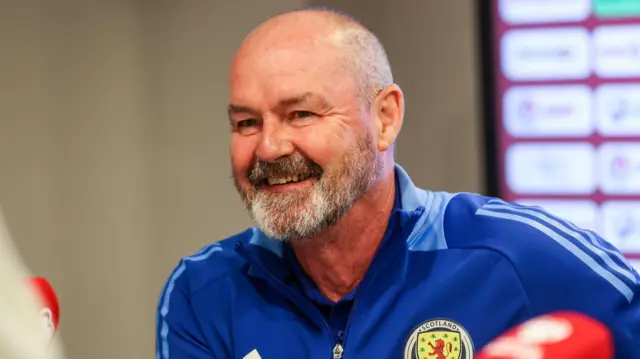 Scotland head coach Steve Clarke
