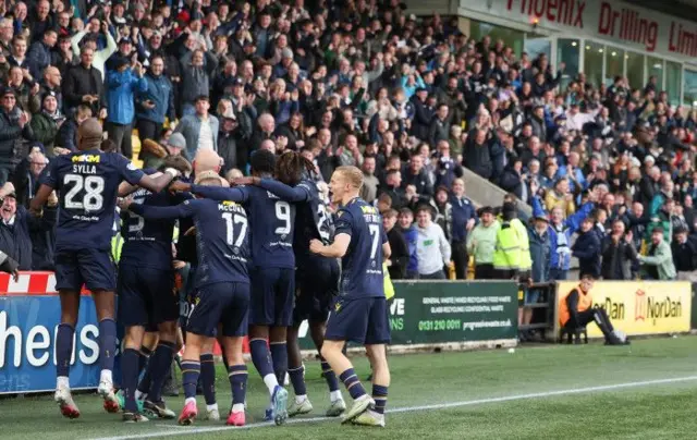 Dundee celebrate