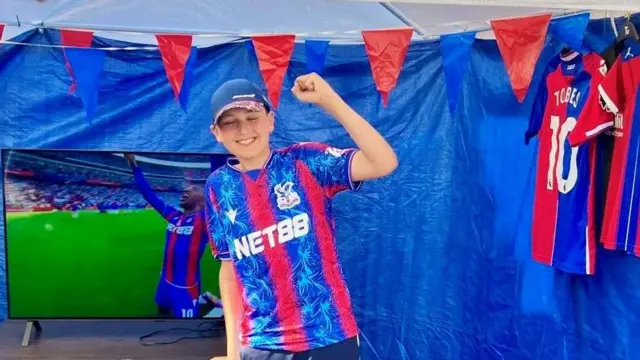 Crystal Palace fan Toby