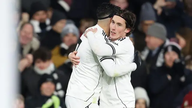 Harry Wilson and Raul Jimenez
