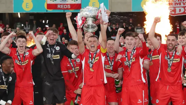 Cliftonville lift the BetMcLean Cup