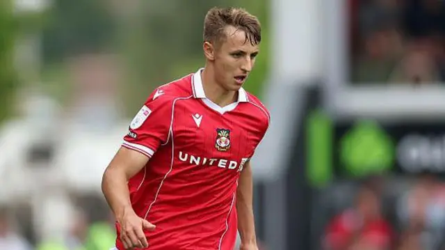 Max Cleworth in action this season