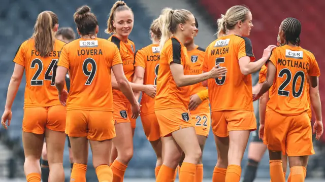 Glasgow City players