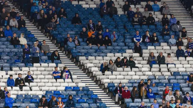 Rangers fans at Hampden