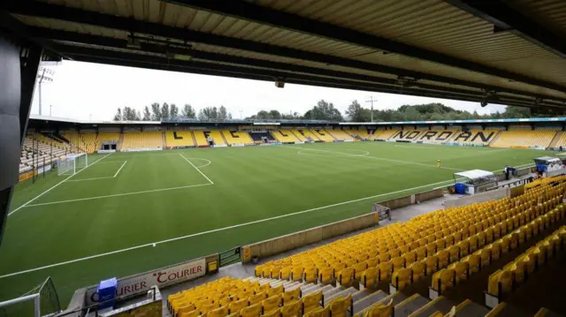 General view of Livingston's stadium