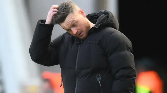 Middlesbrough boss Kim Hellberg scratches his head as he tries to work out what has gone wrong with his team.