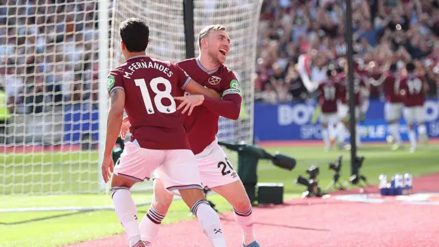 West Ham duo Mateus Fernandes and Jarrod Bowen
