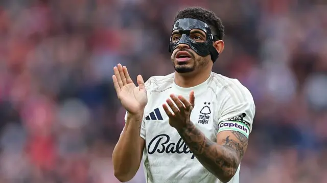 Nottingham Forest captain Morgan Gibbs-White