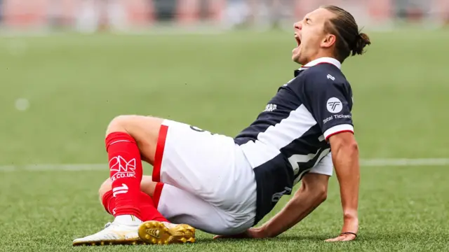 Falkirk midfielder Aidan Nesbitt