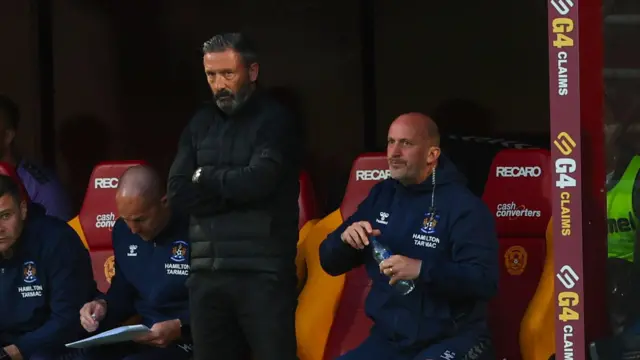 Derek McInnes and Paul Sheerin