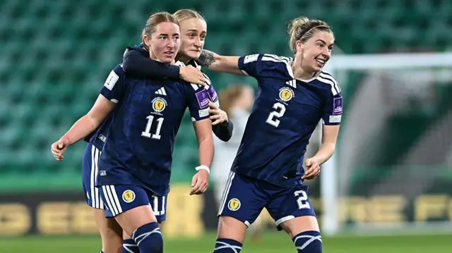 Kathleen McGovern, Lauren Davidson and Nicola Docherty