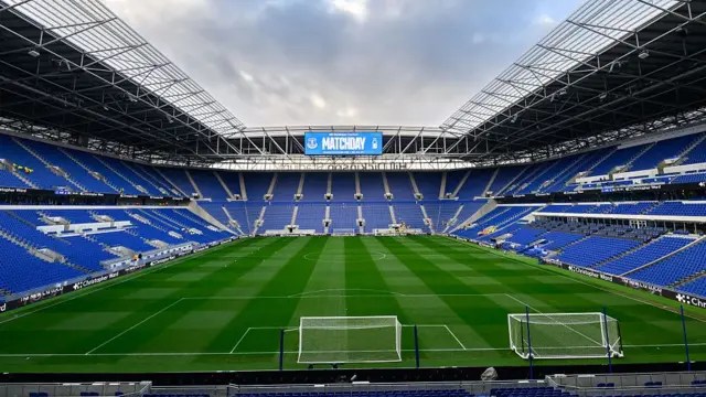 A general view inside Hill Dickinson Stadium