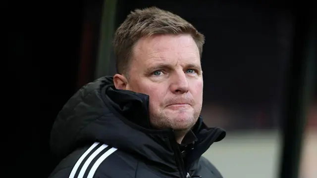 Newcastle United head coach Eddie Howe