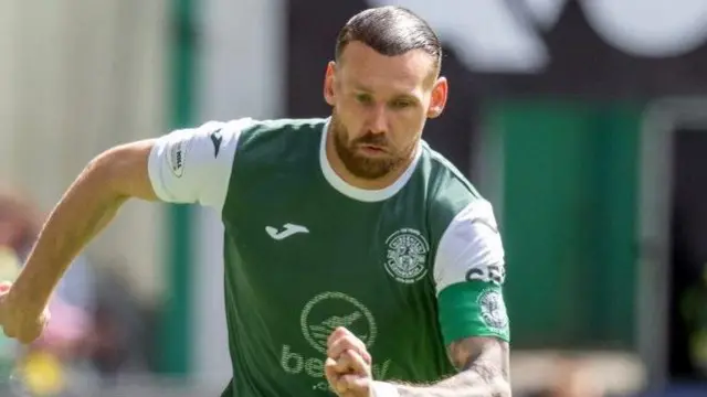 Hibernian forward Martin Boyle