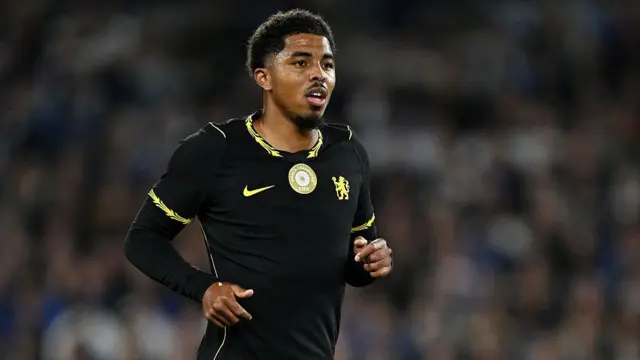 Wesley Fofana of Chelsea looks on