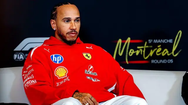 Formula 1 driver Lewis Hamilton