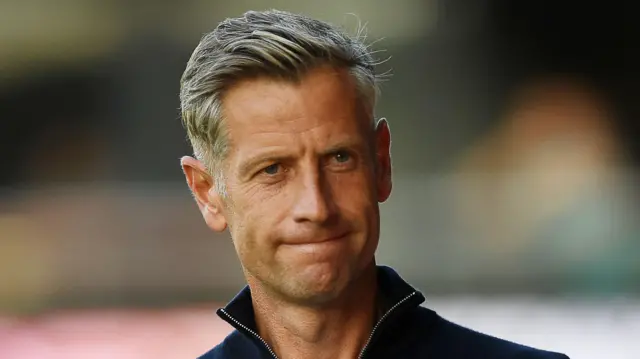 Newport County manager David Hughes