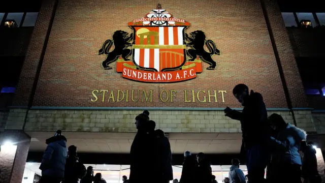 External view of Stadium of Light